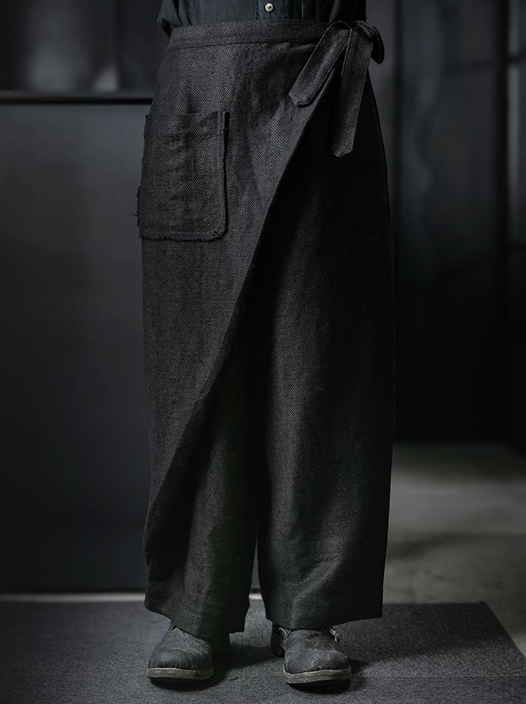 GATHERING<br>UNISEX SHEPHERD PANT / INDIGO BLACK