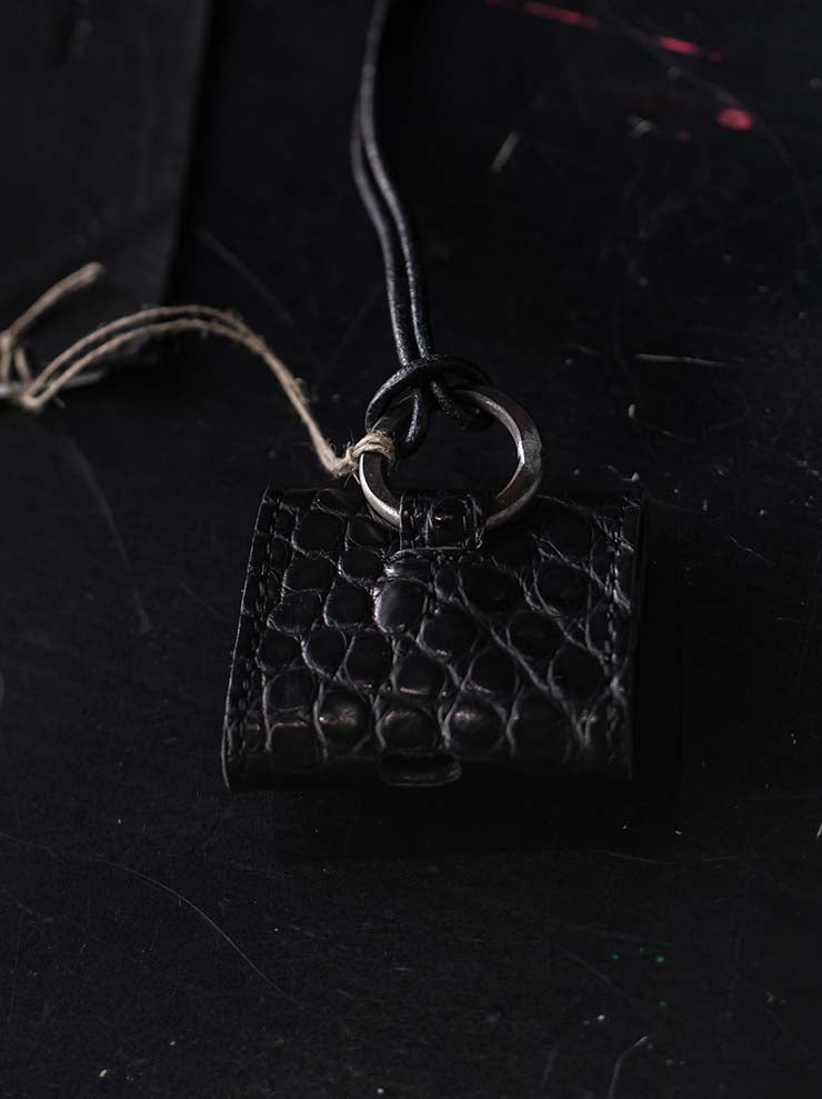 tagliovivo<br>エアポッズケース CROCODILE / BLACK<br>- exclusive for 24th of AUGUST -