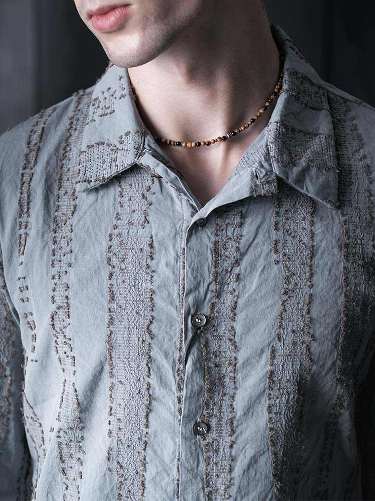 K'ANG<br>MENS MIDFIT SHIRTS / INDIGO
