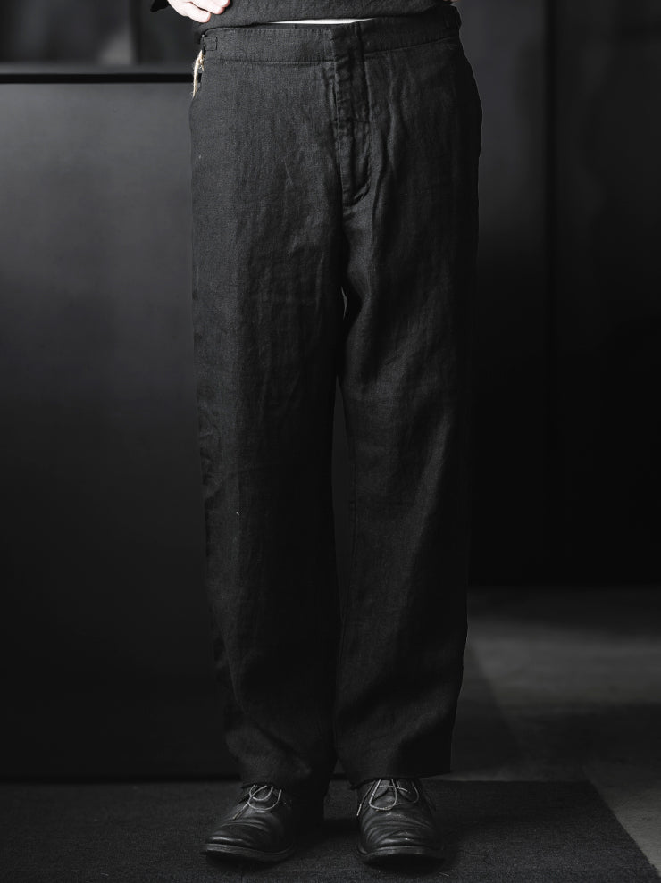 MONAD<br>Barker Pant / Handdyed Black