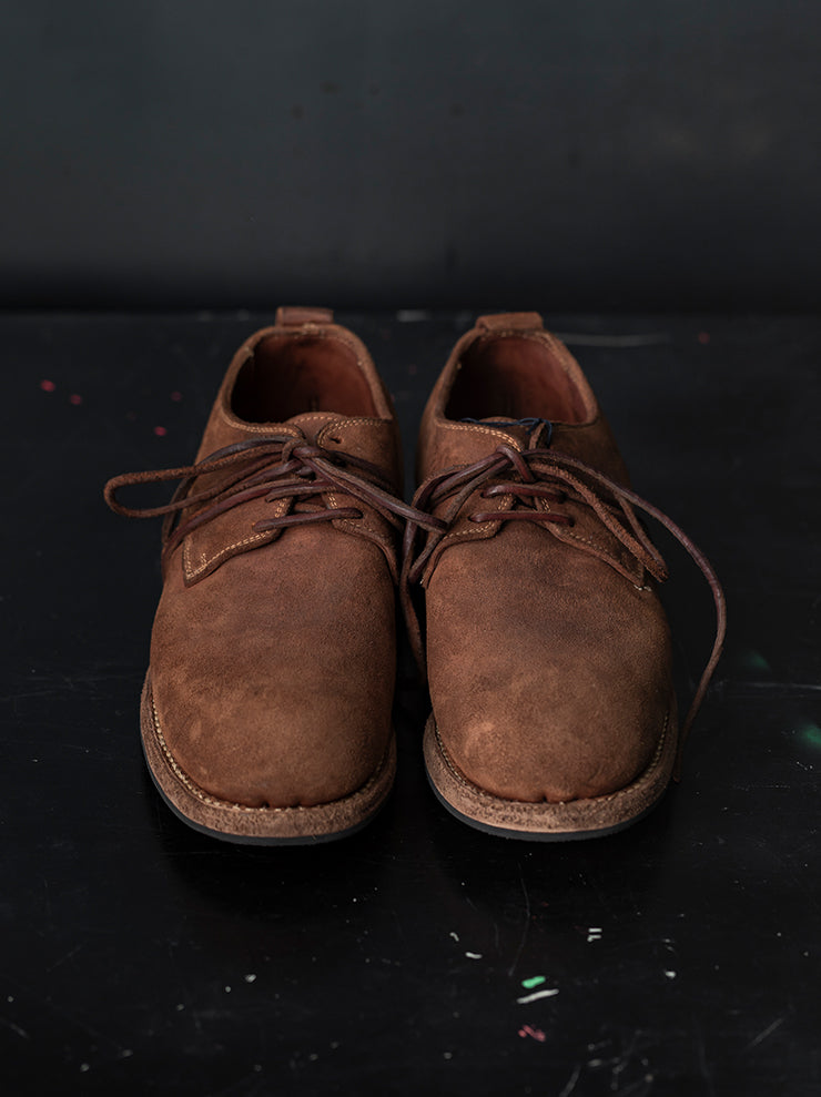 GUIDI & ROSELLINI<br>MENS クラシックダービーシューズ MOROSINO_OLD AT / VACCHETTA REVERSE