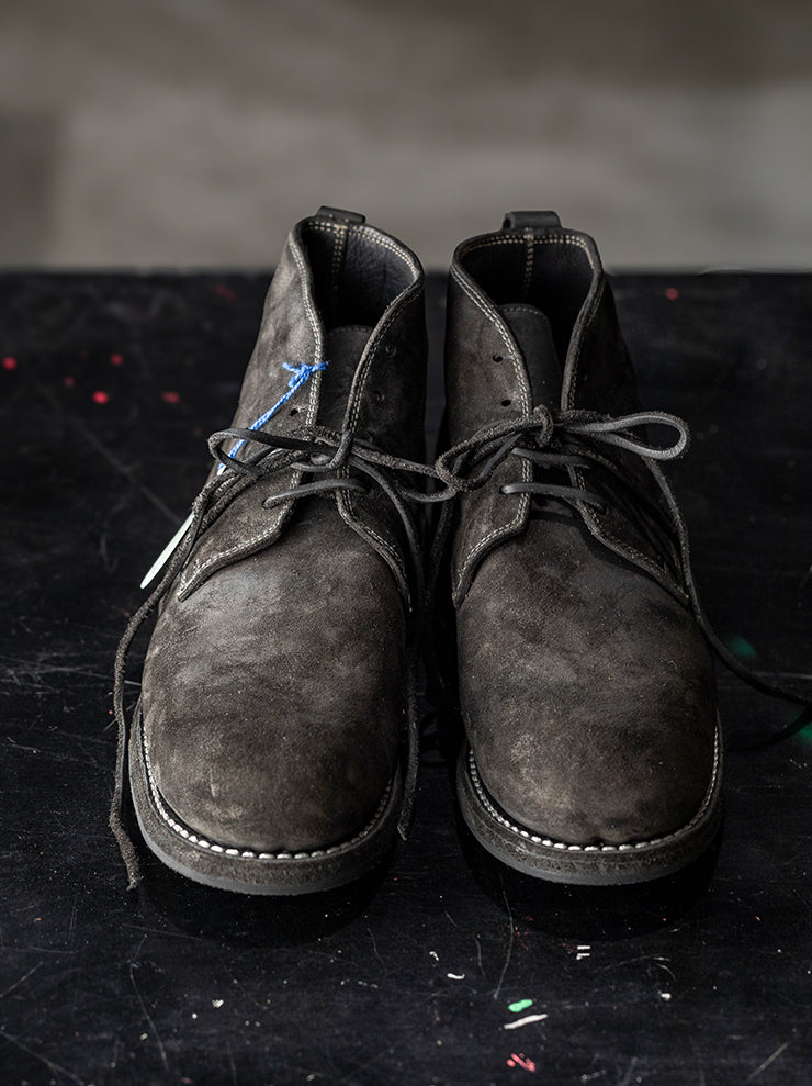 GUIDI & ROSELLINI<br> MENS DESERT BOOTS RUGGERO_OLD AT / VACCHETTA REVERSE