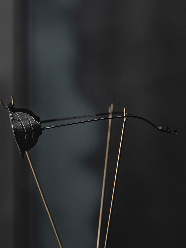 RIGARDS × BORIS BIDJAN SABERI<br/>TITANIUM フレームサングラス / ANTIQUE BRACK / RG1011BBS