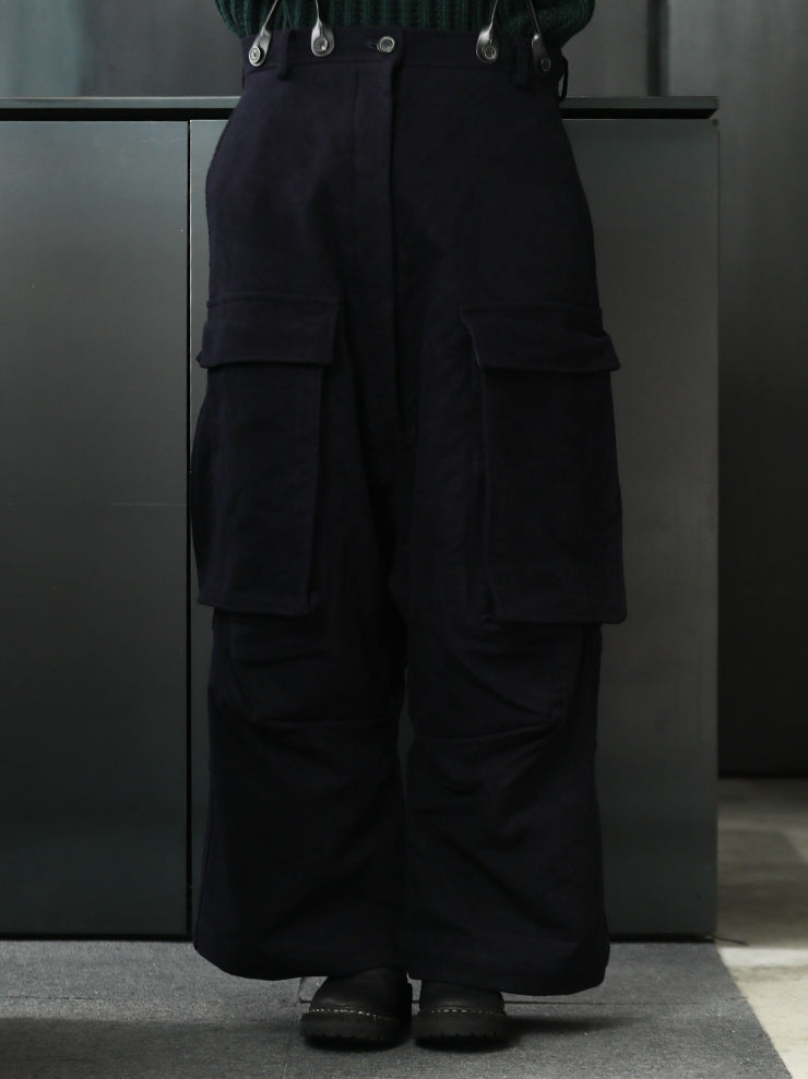 RUNDHOLZ DIP<br> WOMENS Work Sarouel Pants / GRAPE