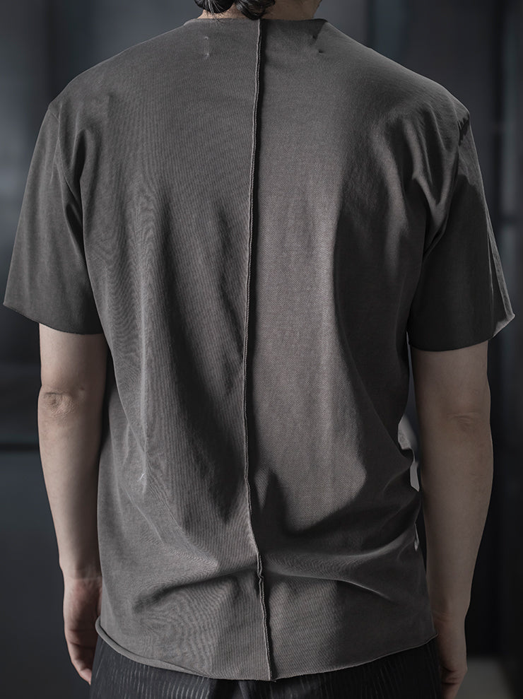 individual sentiments<br />UNISEX ベーシックショートスリーブTシャツ / BROWN GRAY