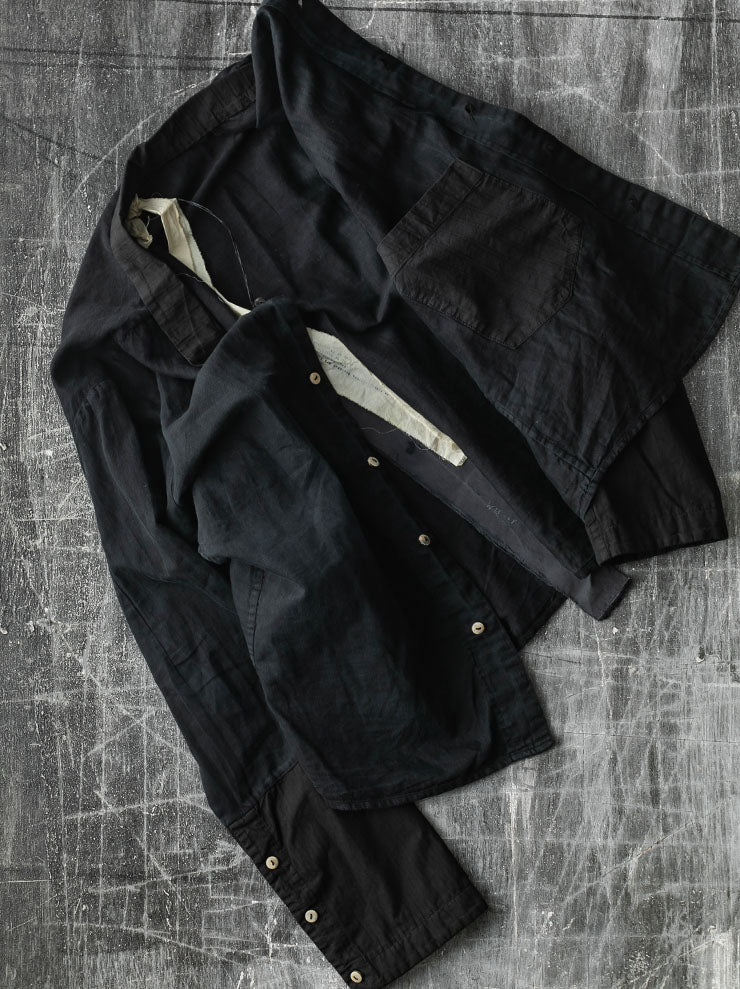 ATELIER SUPPAN<br>MENS COTTON SHIRT / W26-08