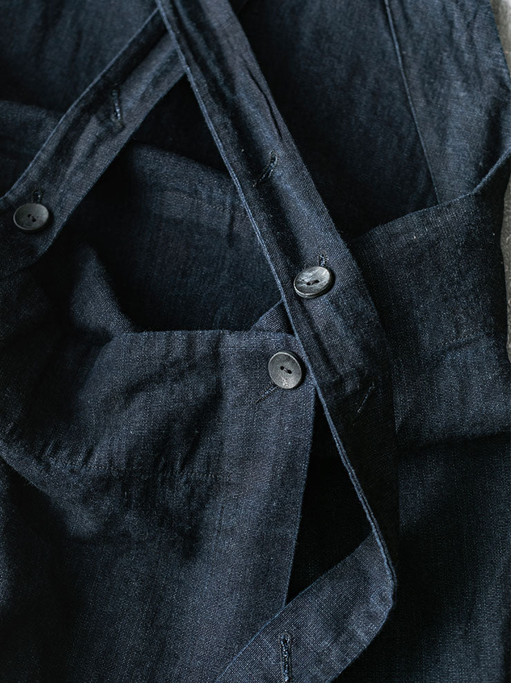 ATELIER SUPPAN<br>APRON in denim / W26-17