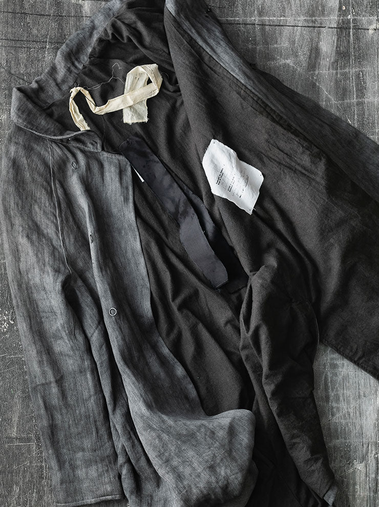 ATELIER SUPPAN<br>MENS HEMP COAT / W26-01