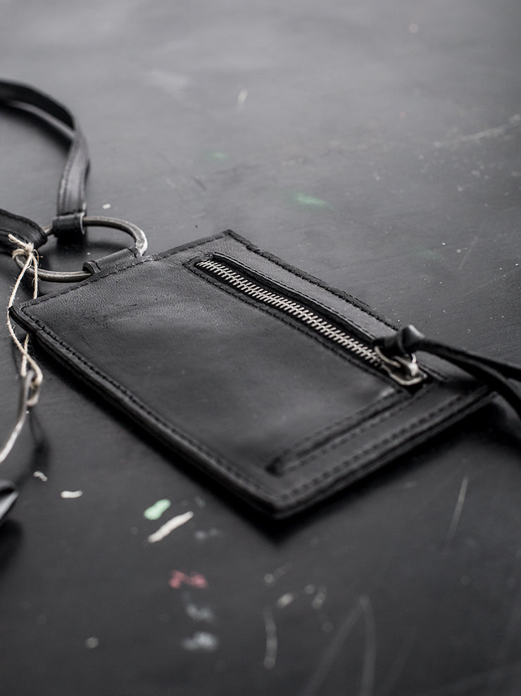 tagliovivo<br> Ring card holder BLACK