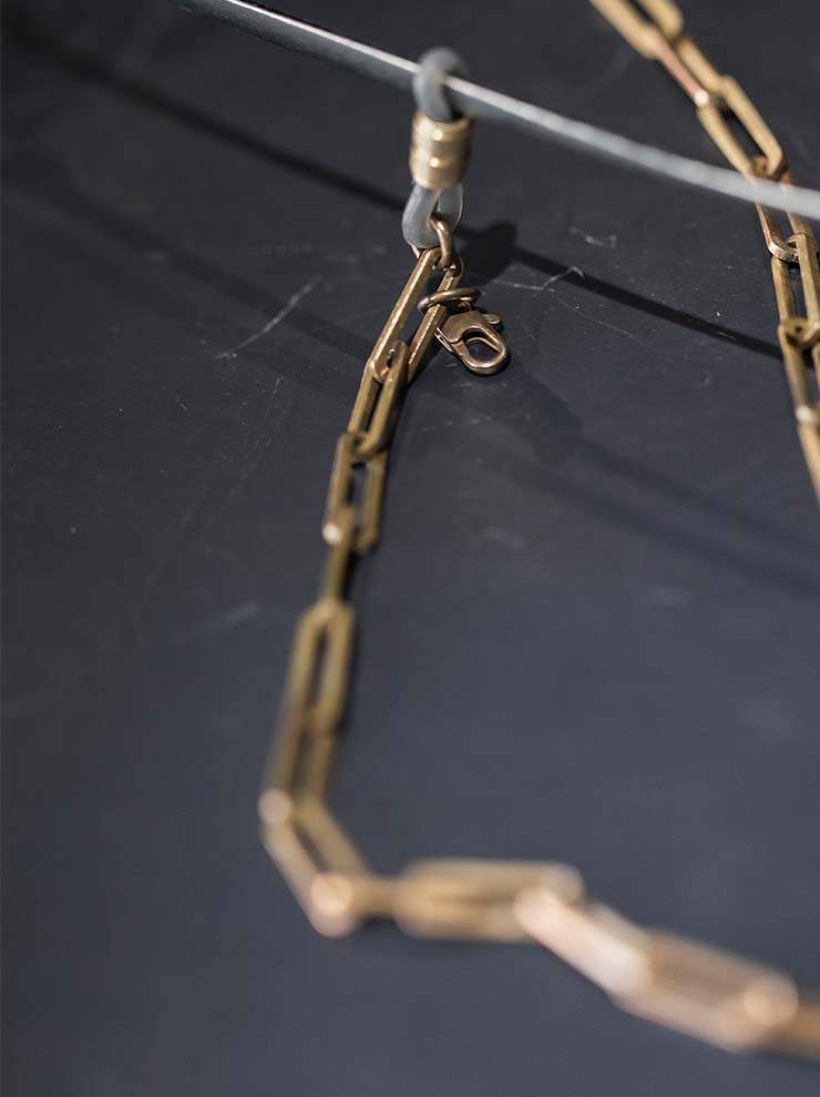 RIGARDS<br> Eyewear (sunglasses) chain / COPPER PATINA / AT002