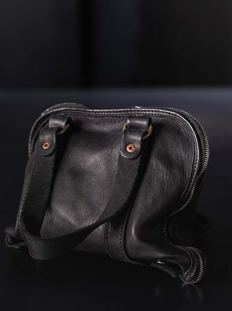 GUIDI<br> Extra Small Handle Bag GB00 BLKT / SOFT HORSE