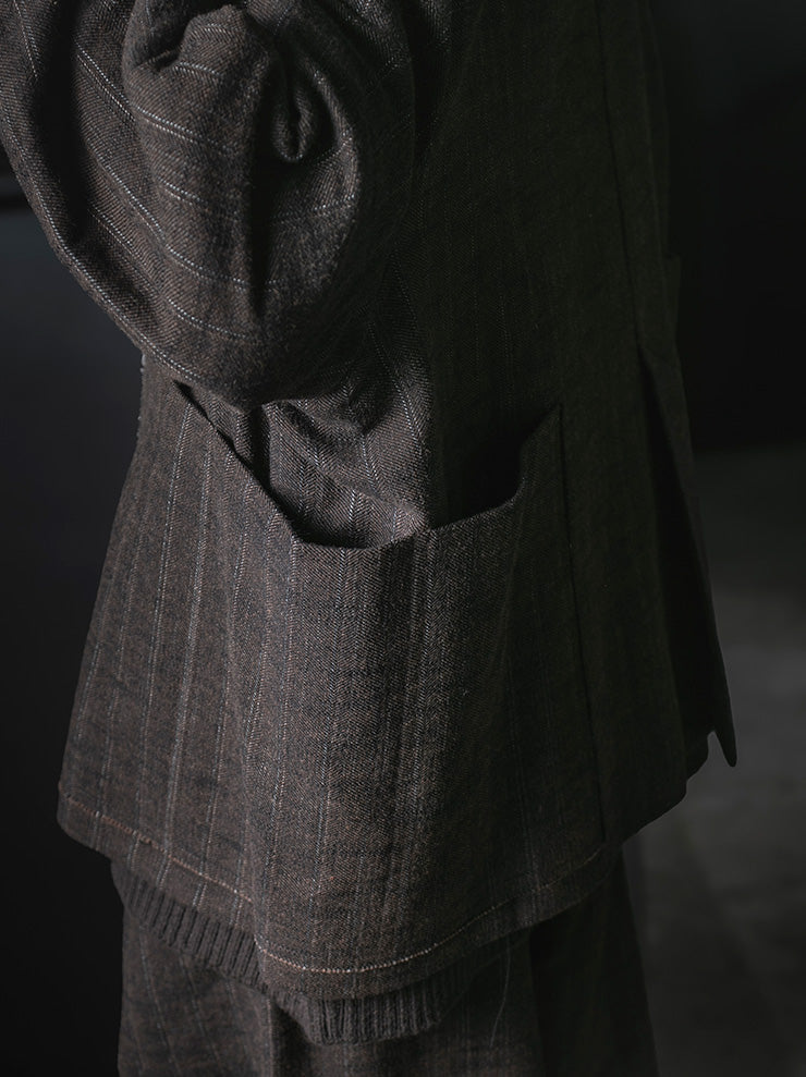 WRIGHT + DOYLE<br>UNISEX ATHIR JACKET / BARK