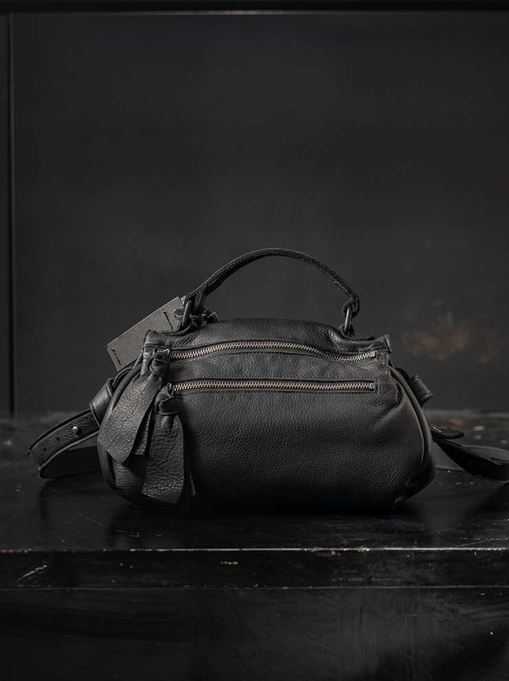 TUFORÉE<br> Leather bag / REAR SMALL / BLACK