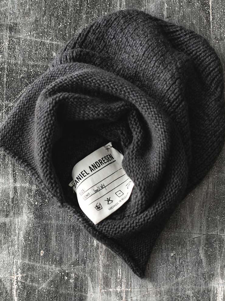 DANIEL ANDRESEN<br>スプリットニットキャップ / Charcoal