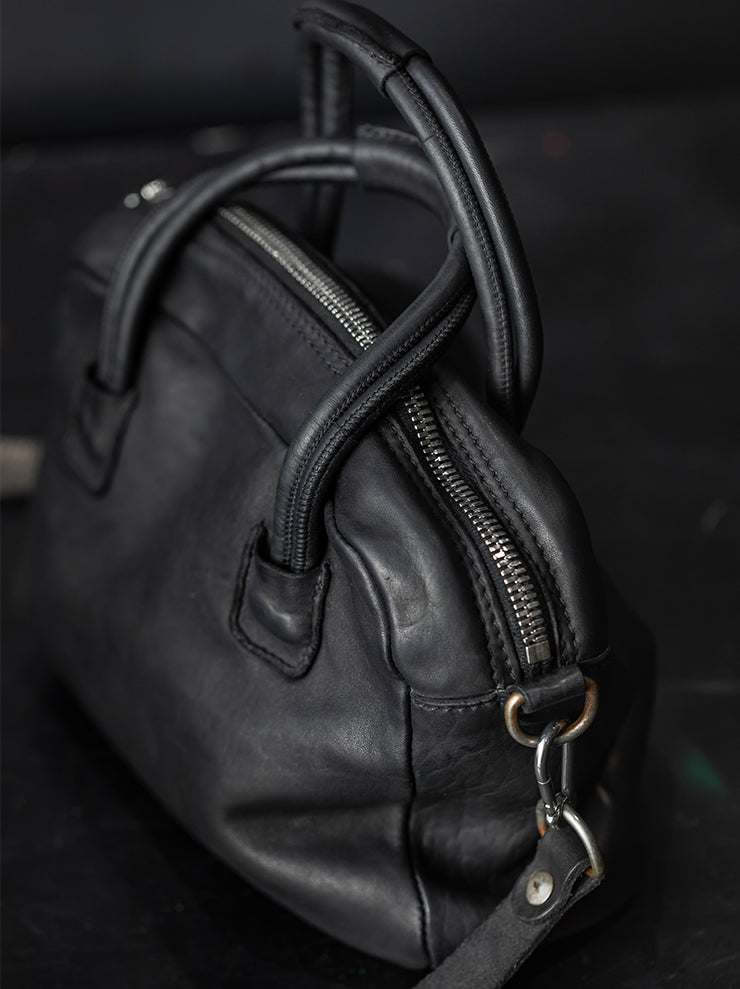 GUIDI<br>レザーハンドルバッグ RG01 BLKT / SOFT HORSE FULL GRAIN
