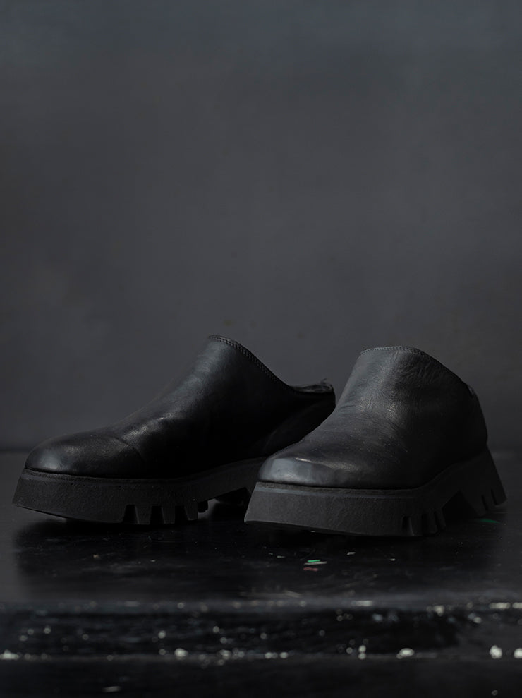 GUIDI<br>WOMENS サボシューズ ZO01V BLKT / SOFT HORSE FULL GRAIN