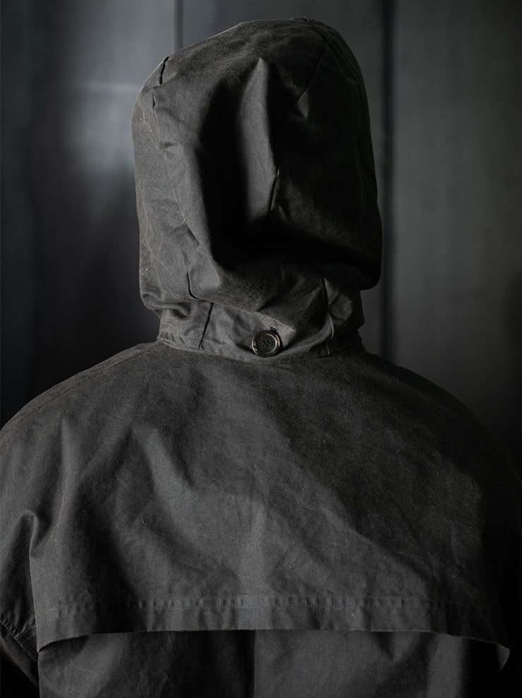 toward(s)<br />WAXED COTTON TYPEWRITER PARKA / DARK BROWN
