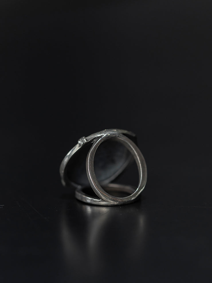 DETAJ <br>DOME SILVER RING