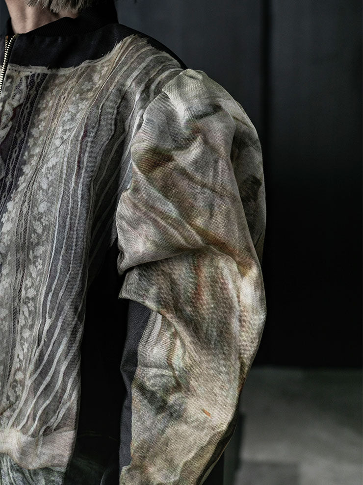 IA LONDON<br>WOMENS VICTORIA BOMBER JACKET / VICTORIAN APRON AND BLOUSE PRINT