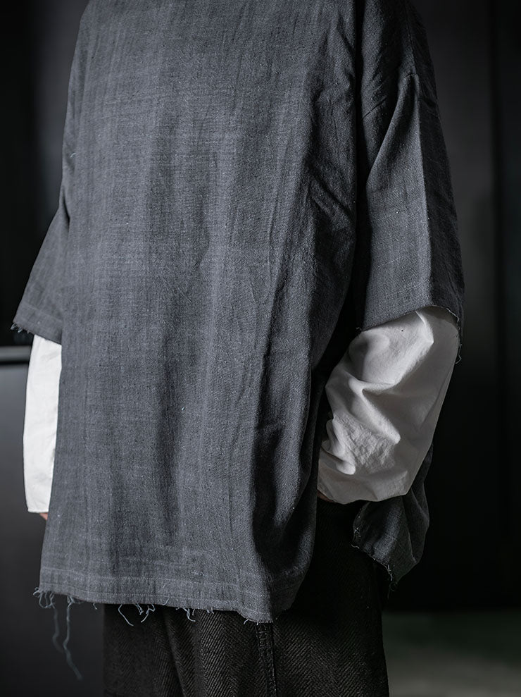 GATHERING<br>UNISEX BEEKEEPER SHIRT / BLACK BLUE