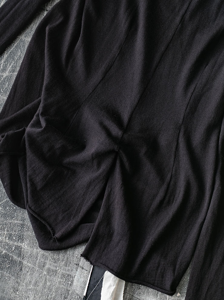 ATELIER SUPPAN<br>WOMENS WOOL LONG SLEEVE T-SHIRT / W26-57