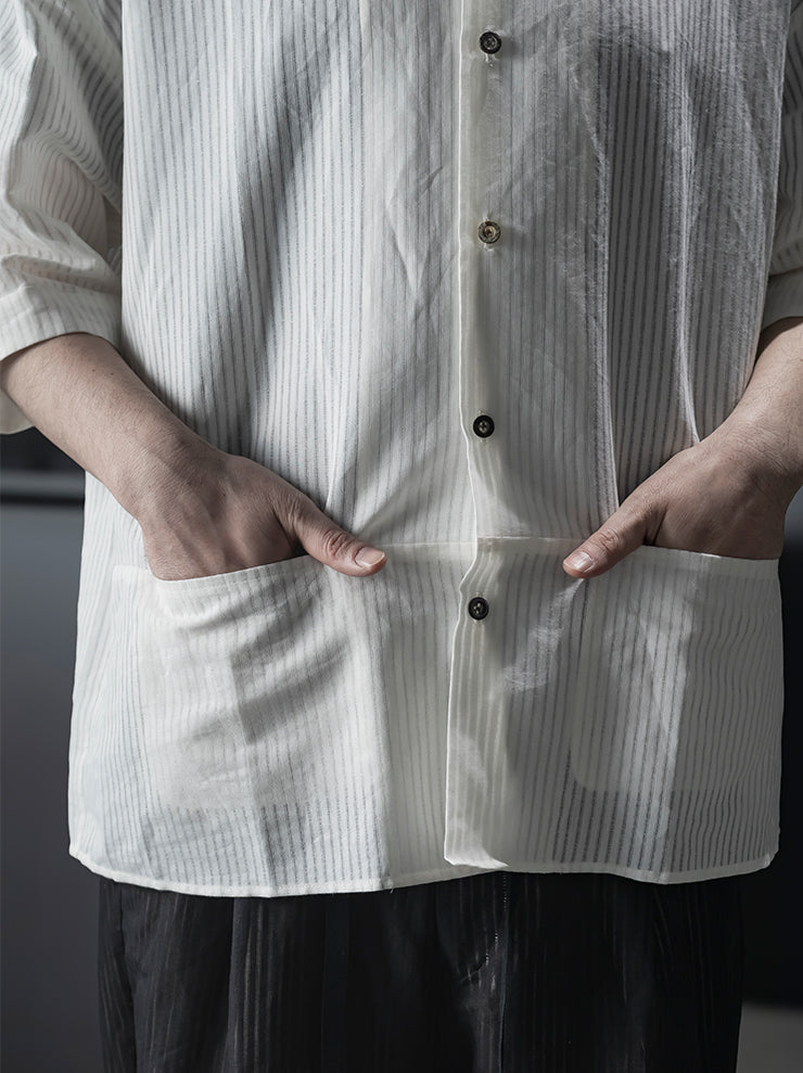 individual sentiments<br> UNISEX bowling shirt / WHITE