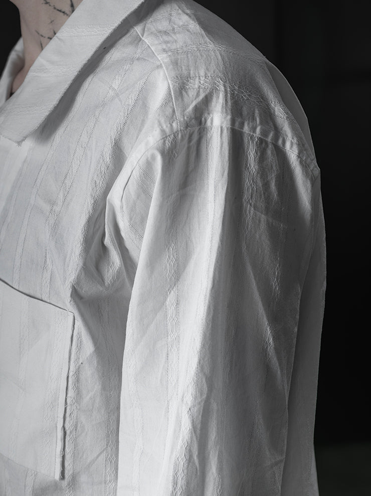 MONAD<br>Bray Over-shirt / White