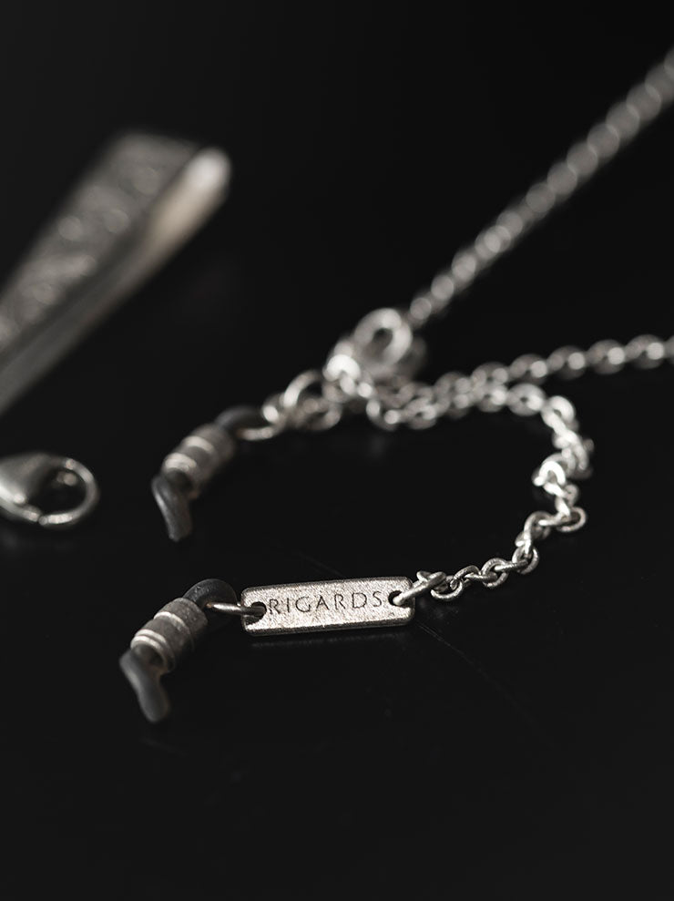 RIGARDS<br/>STERLING SILVER EXTENDABLE MAGNIFYING LOUPE NECKLACE / SILVER / AT011AG