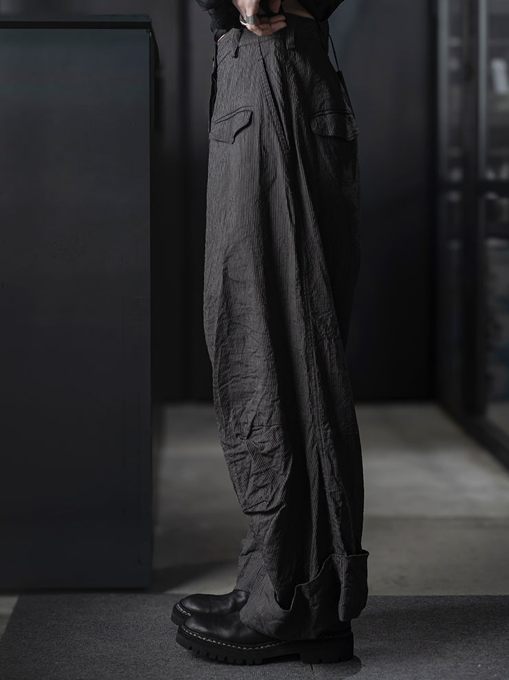 RUNDHOLZ<br> WOMENS PANTS / black stripe