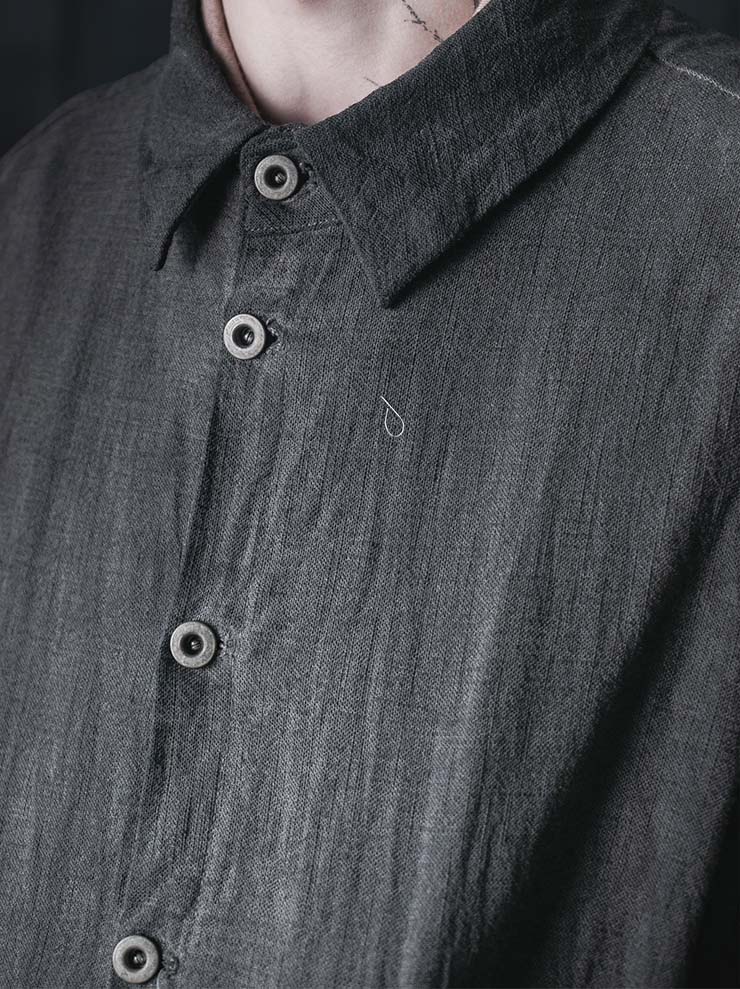 EVAN SCOTT MONROE<br>Coal Miners Coat / Sumi Ink, Charcoal