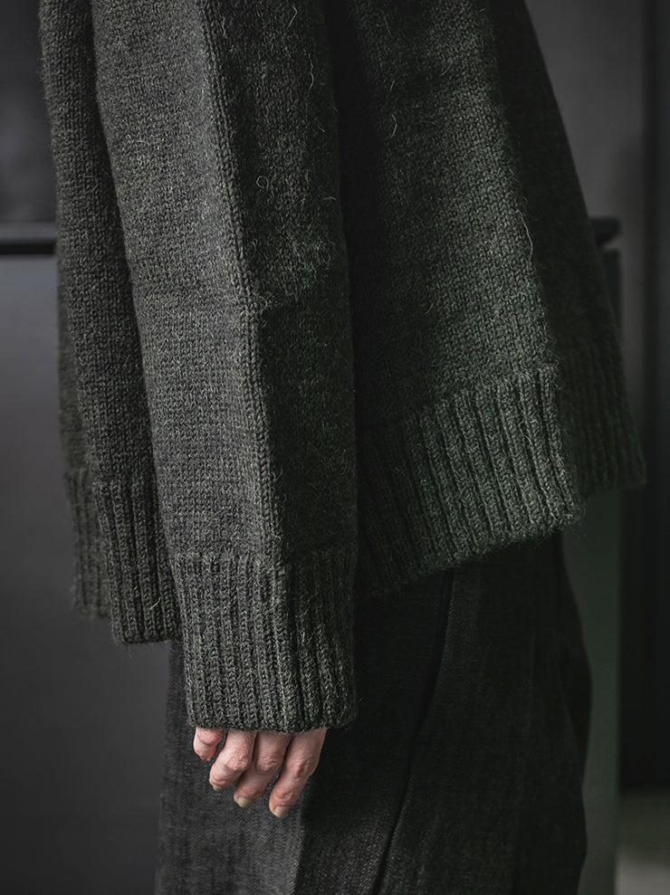 WRIGHT + DOYLE<br>UNISEX プルオーバーニット / MOSS