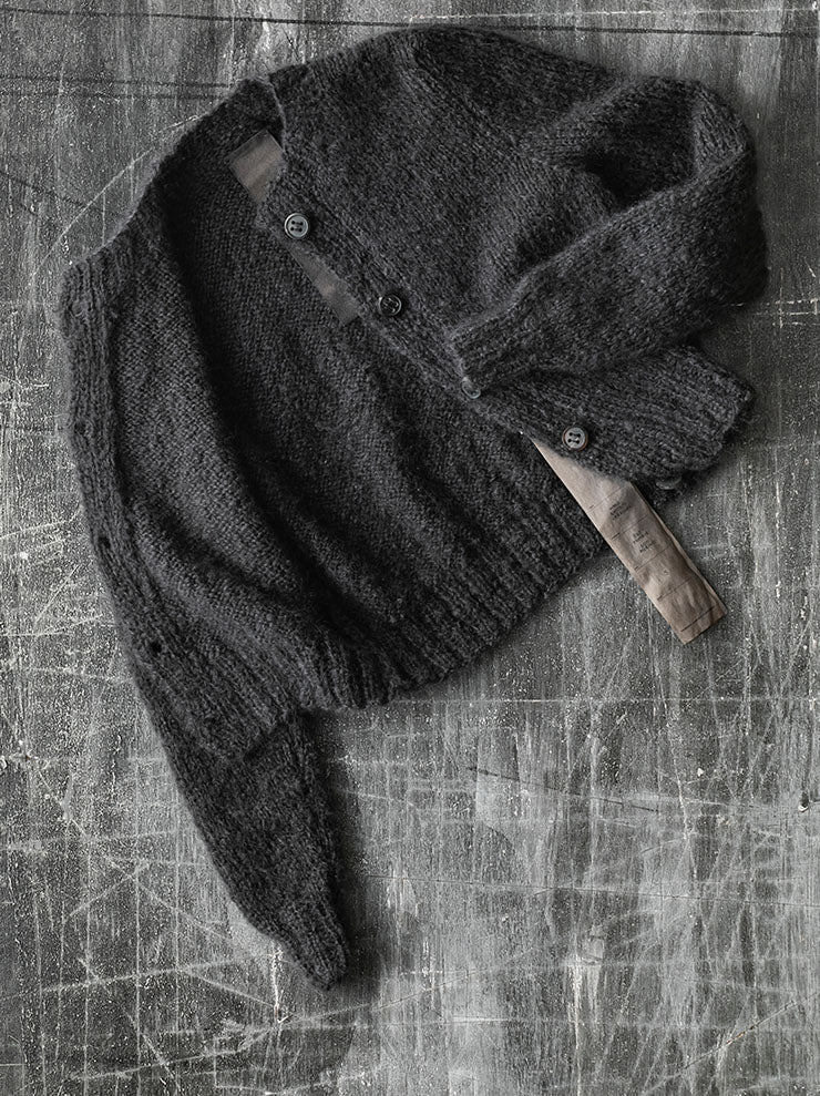 BIEK VERSTAPPEN<brWOMENS HAND KNITTED CARDIGAN