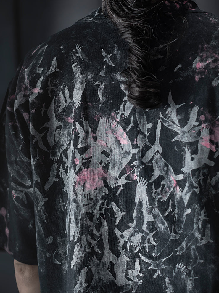 SIMEON FARRAR<br />UNISEX オーバーサイズTシャツ/ BLACK