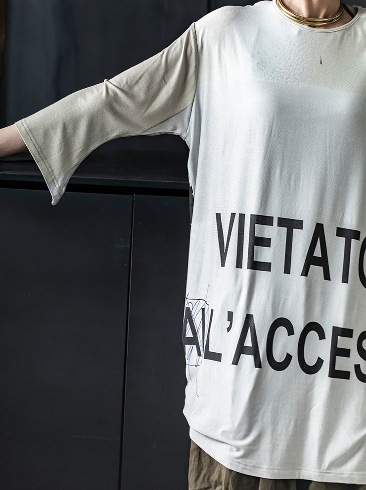 BARBARA BOLOGNA <br>WOMENS プリントTシャツ FIT ZX