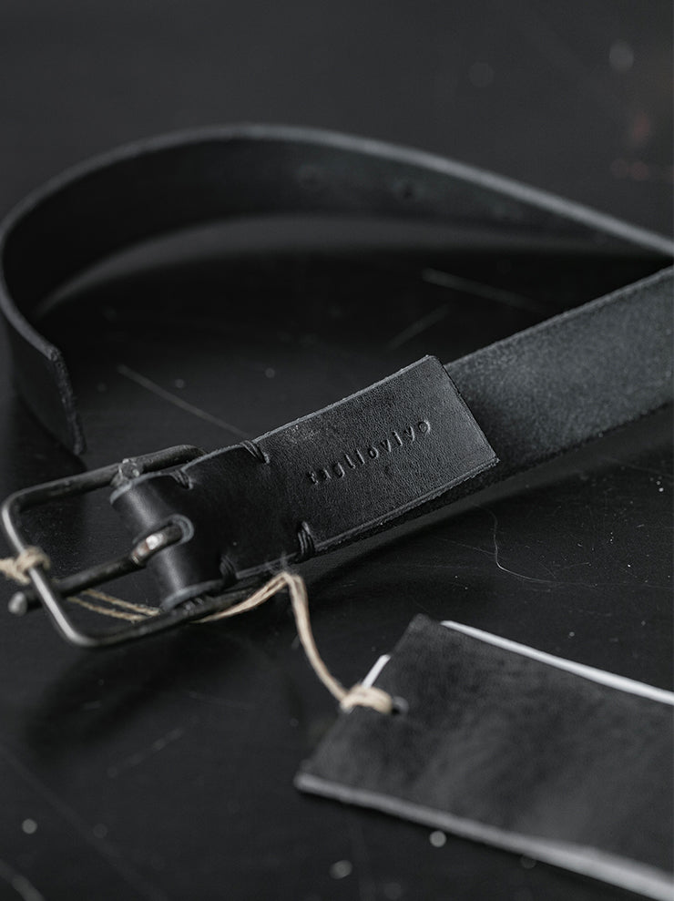 tagliovivo<br>レクタングラーバックルベルト M / Black