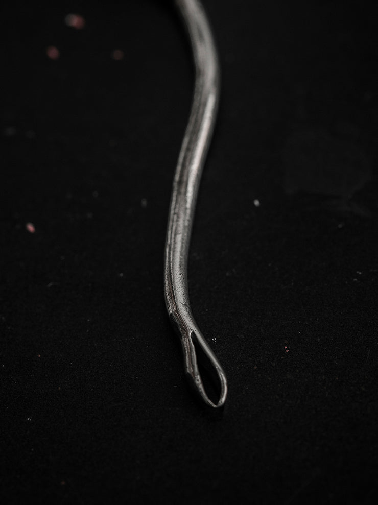 GUIDI<br> Silver big nail charm G-CI07 NTR