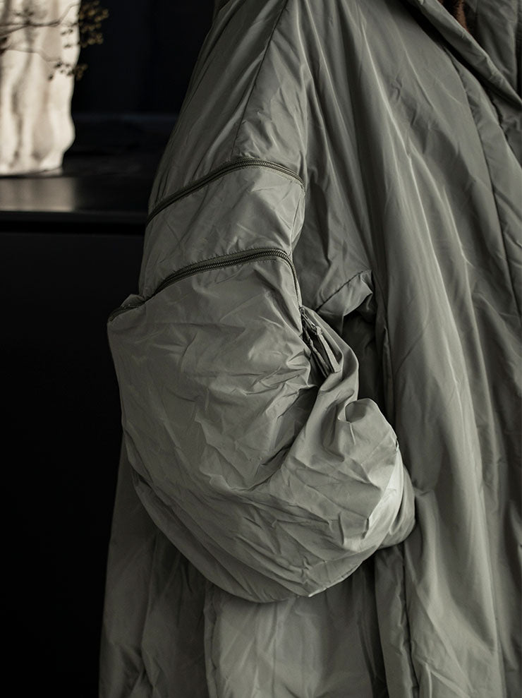 RUNDHOLZ DIP<br> WOMENS loose silhouette down coat / SCHILF