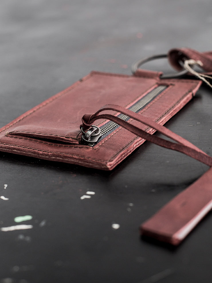 tagliovivo<br> ring card holder MATTONE
