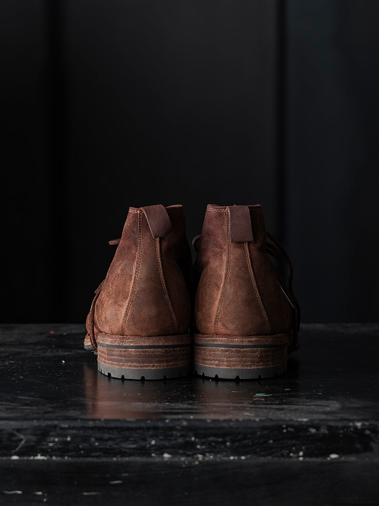 GUIDI & ROSELLINI<br>MENS デザートブーツ RUGGERO_OLD AT / VACCHETTA REVERSE