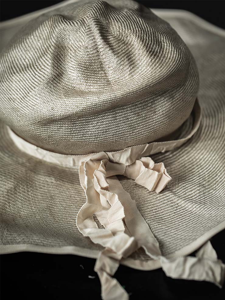 HORISAKI<br> Straw hat SS24 LE No.10 / IRON