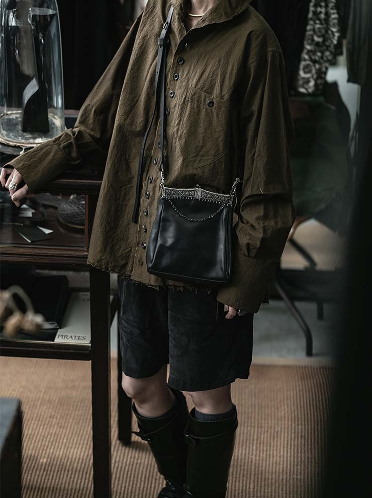 MDK – MIRANDA KALOUDIS <br>TERAKISS BAG / BLACK - Exclusively made for 24TH OF AUGUST
