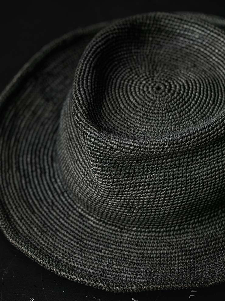 HORISAKI<br>Toquilla Straw Hat SHSOFI - ss26 / GREY