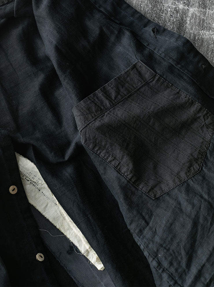 ATELIER SUPPAN<br>MENS COTTON SHIRT / W26-08