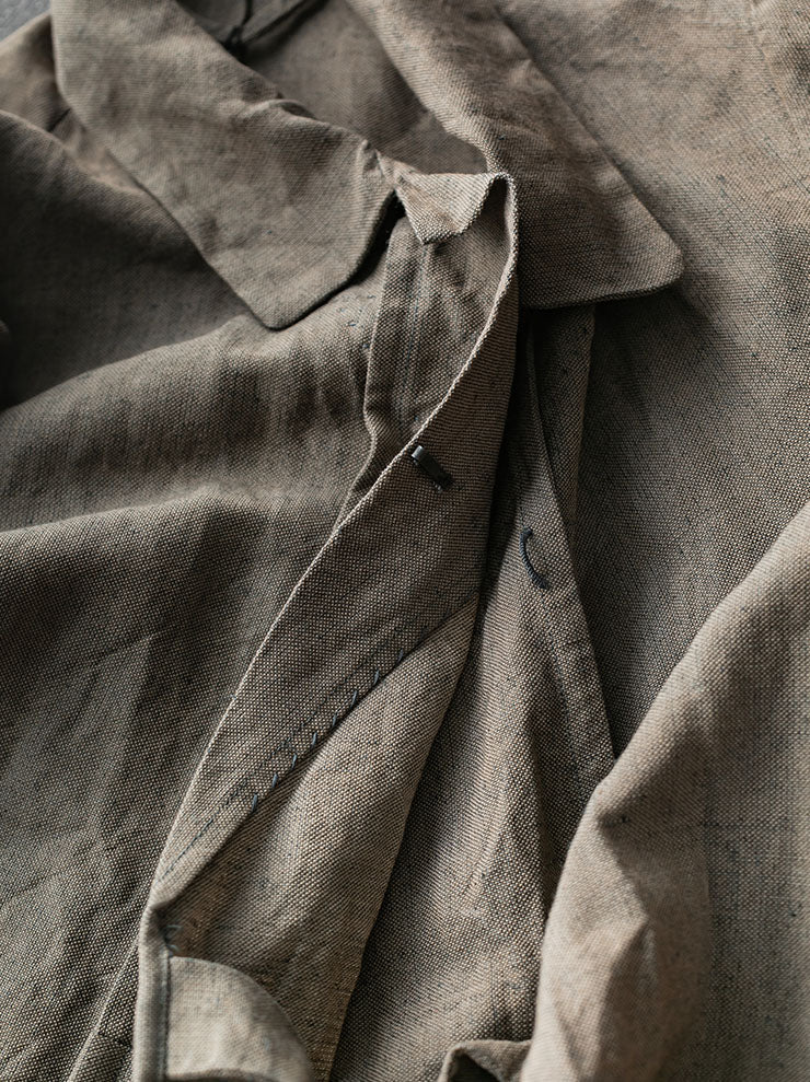 ATELIER SUPPAN<br>WOMENS LIGHT WOOL A-LINE JACKET / W26-31