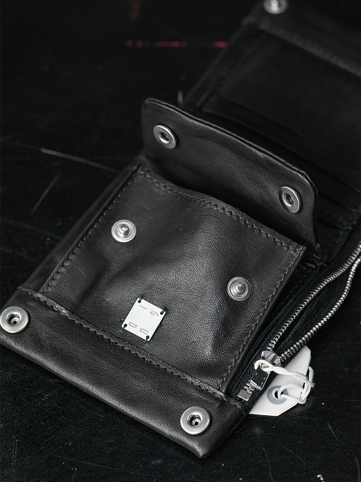 GUIDI<br>カンガルーレザーウォレット B7P BLKT / KANGAROO FULL GRAIN