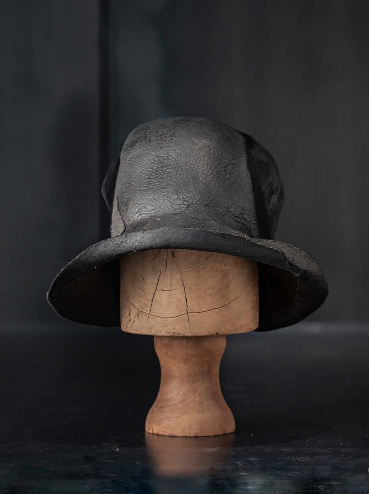 HORISAKI<br>ONE OF A KIND COLLECTION ミックスハット OOAK24 NO.65 / BLACK