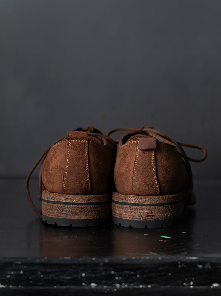 GUIDI & ROSELLINI<br>MENS クラシックダービーシューズ MOROSINO_OLD AT / VACCHETTA REVERSE