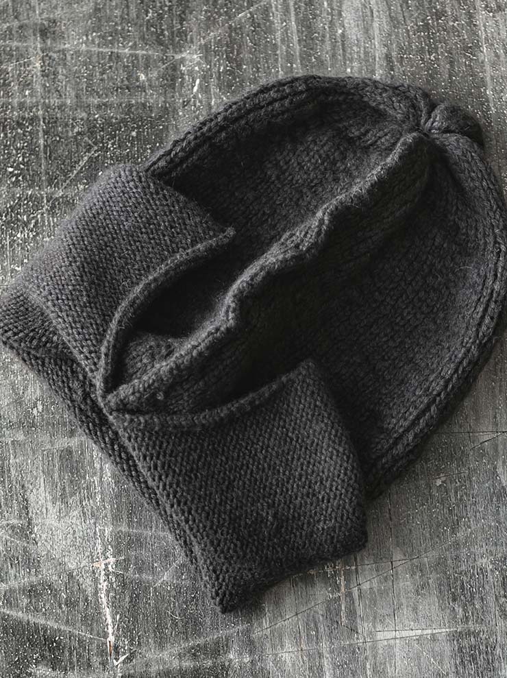DANIEL ANDRESEN<br>スプリットニットキャップ / Charcoal