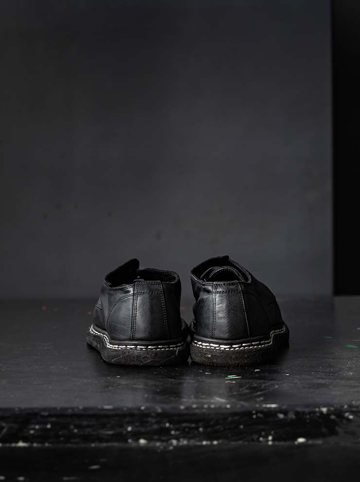 GUIDI<br>WOMENS ダービーシューズ 9920_N BLKT / SOFT HORSE FULL GRAIN