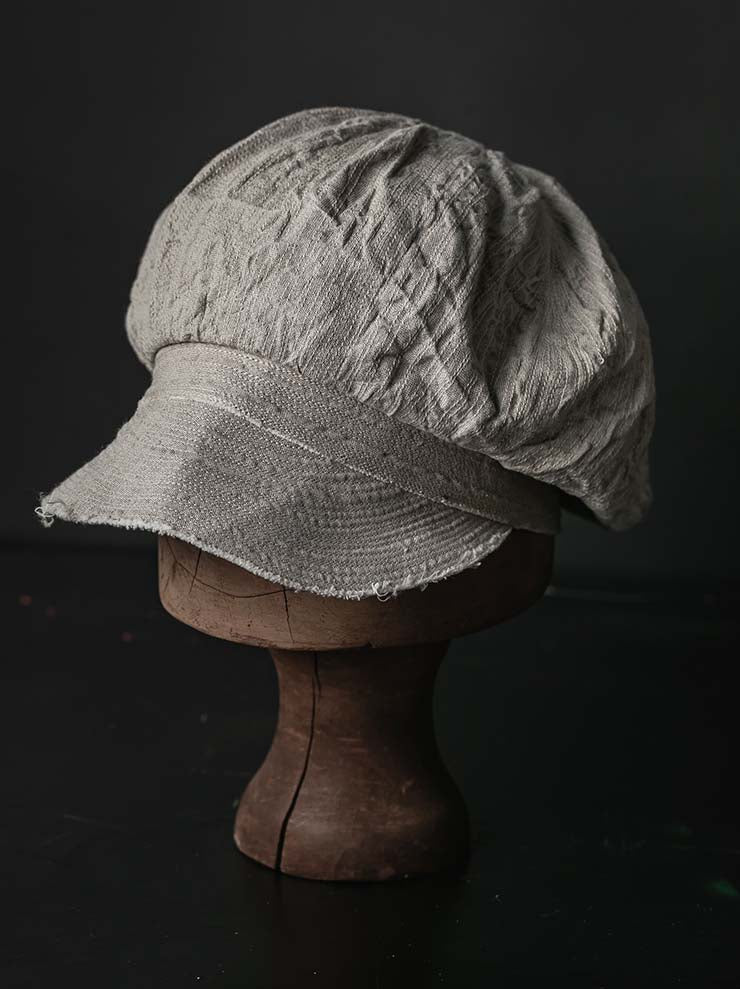 HORISAKI<br>LIMITED EDITION コットンリネンキャップ OOAK26 NO. 080 / VARIOUS